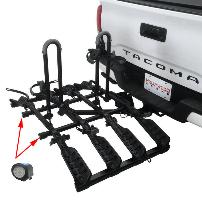1 - 1/4" Reflectorized End Cap with Screw Hollywood Racks Accessories