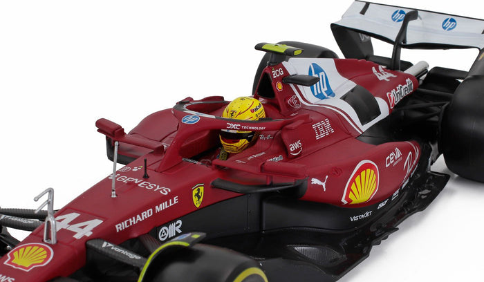 1:18th Scuderia Ferrari F1 SF25 Lewis Hamilton #44 Red