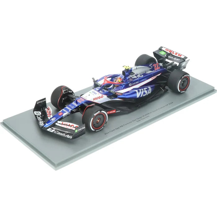 1:18th Visa Cash App RB Yuki Tsunoda #22 Saudi Arabian GP 2024