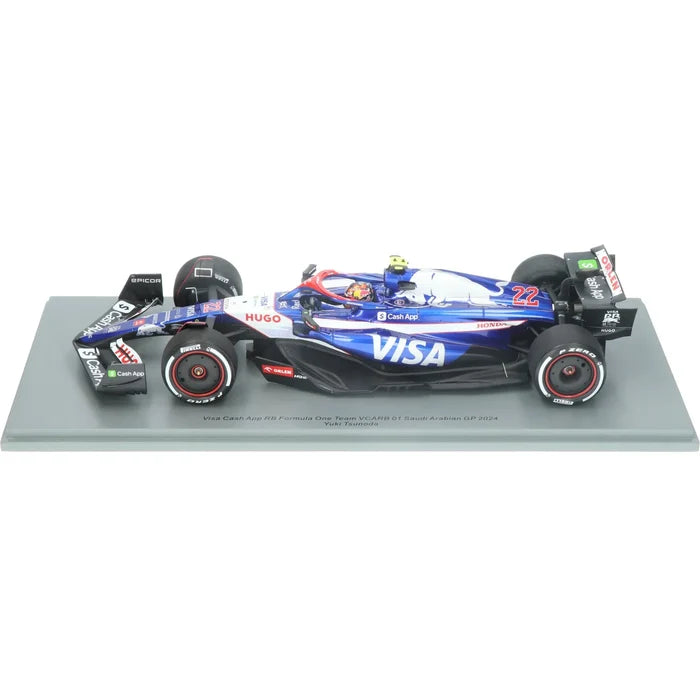 1:18th Visa Cash App RB Yuki Tsunoda #22 Saudi Arabian GP 2024