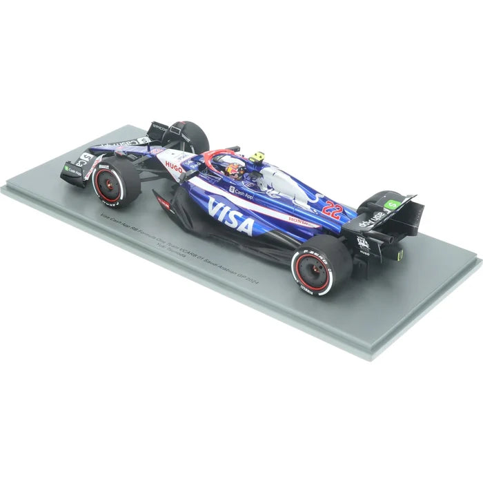 1:18th Visa Cash App RB Yuki Tsunoda #22 Saudi Arabian GP 2024
