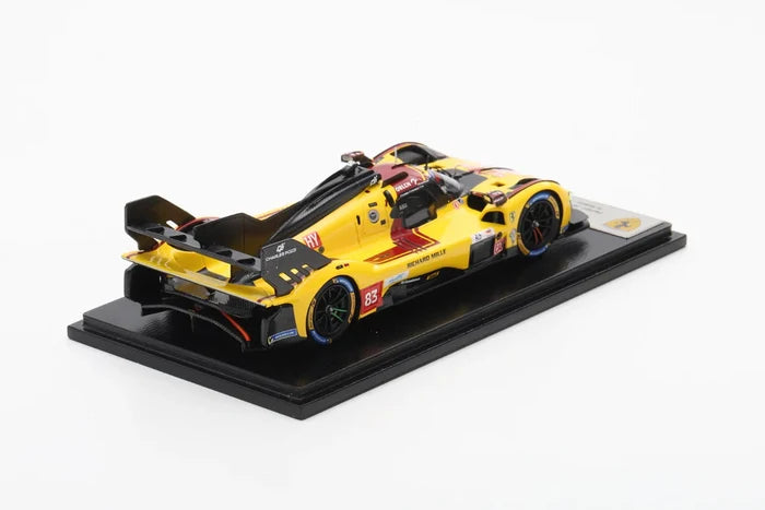 1:43rd Ferrari 499P Le Mans Winner #83 2025 Yellow