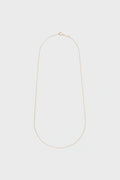 The Tuckernuck Fine Jewelry 14k gold rope chain necklace features a thin design and a small round clasp, ideal for those who appreciate luxury jewelry.