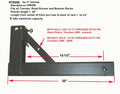 2" Extended Receiver Tube Hollywood Racks Accessories