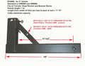2" Receiver Tube w/threaded hitch pin Hollywood Racks Accessories