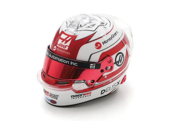 2025 MoneyGram Haas F1 Ollie Bearman Monaco GP 1:5th Scale Helmet