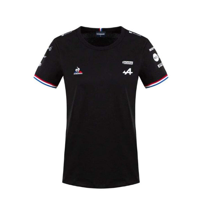 Alpine F1 Team Ladies Black Team Tee