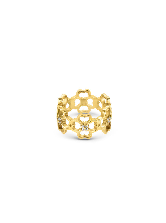 Anel One Bliss Crystal - OJBLR01G