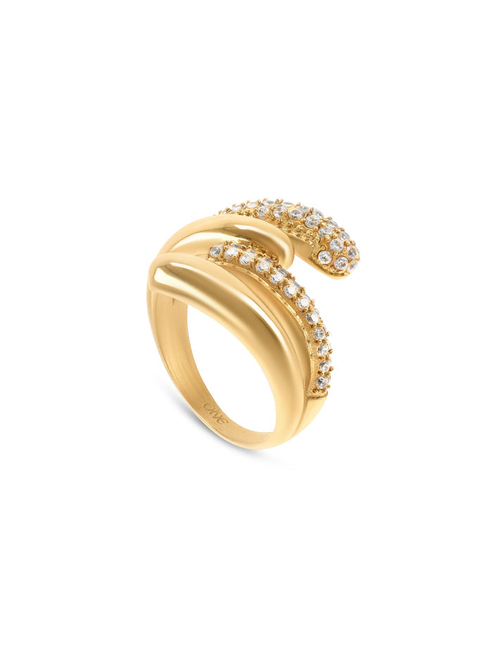 Anel One Bold 04 Gold - OJBR04G