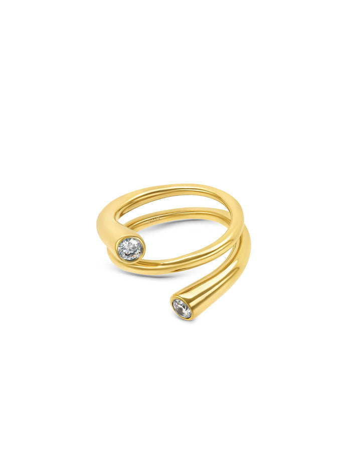 Anel One Bold 08 Gold - OJBR08G