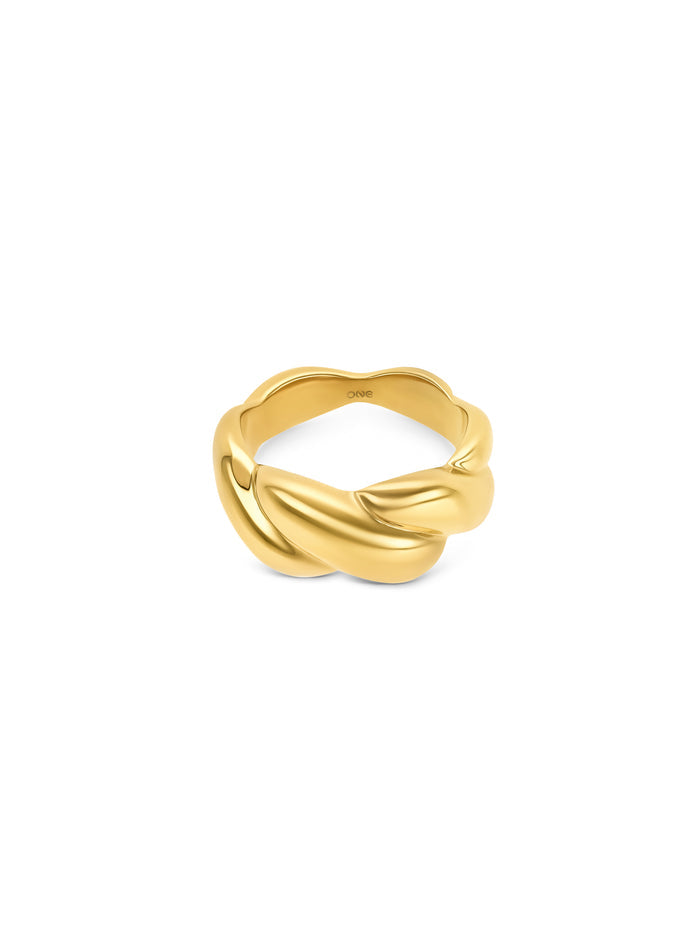 Anel One Bold 09 Gold - OJBR09G