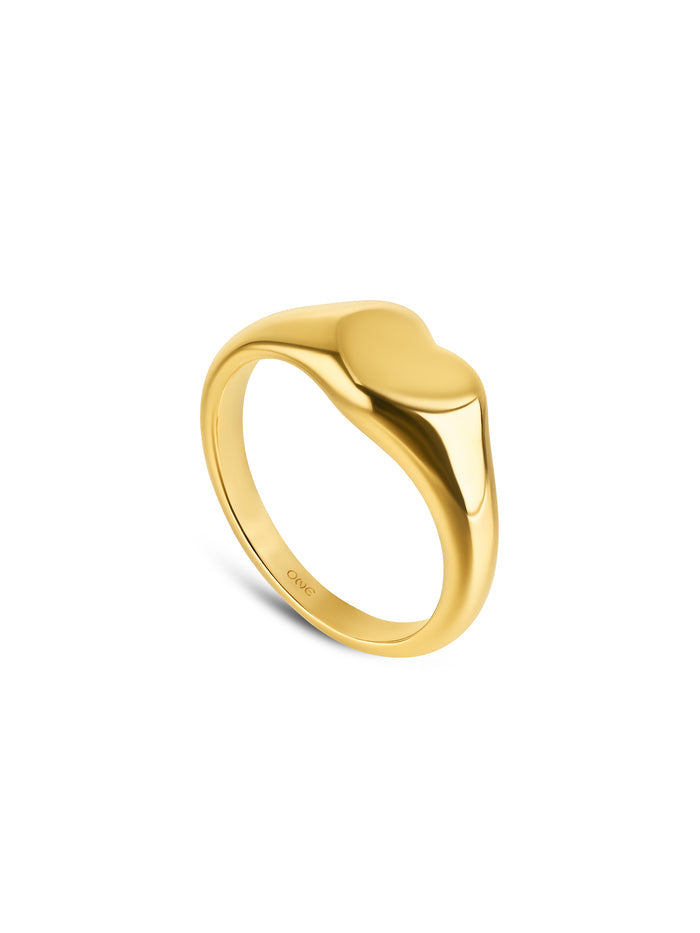 Anel One Crazy Heart Gold - OJCHR05G