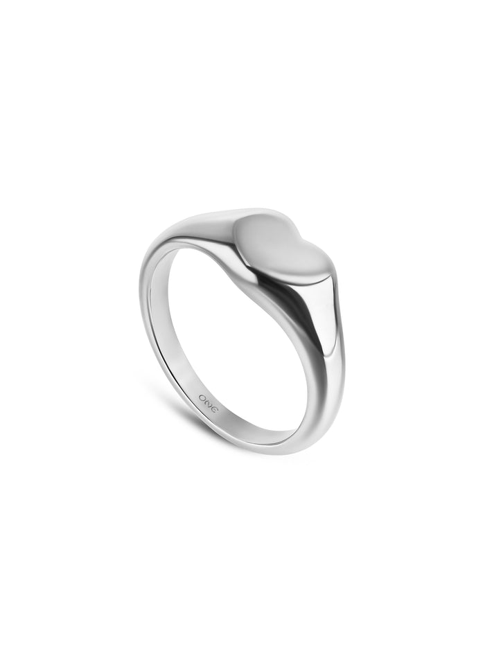Anel One Crazy Heart Silver - OJCHR05S