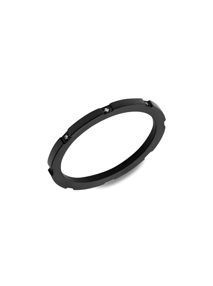Anel One London 21 Black - OJNYR21B