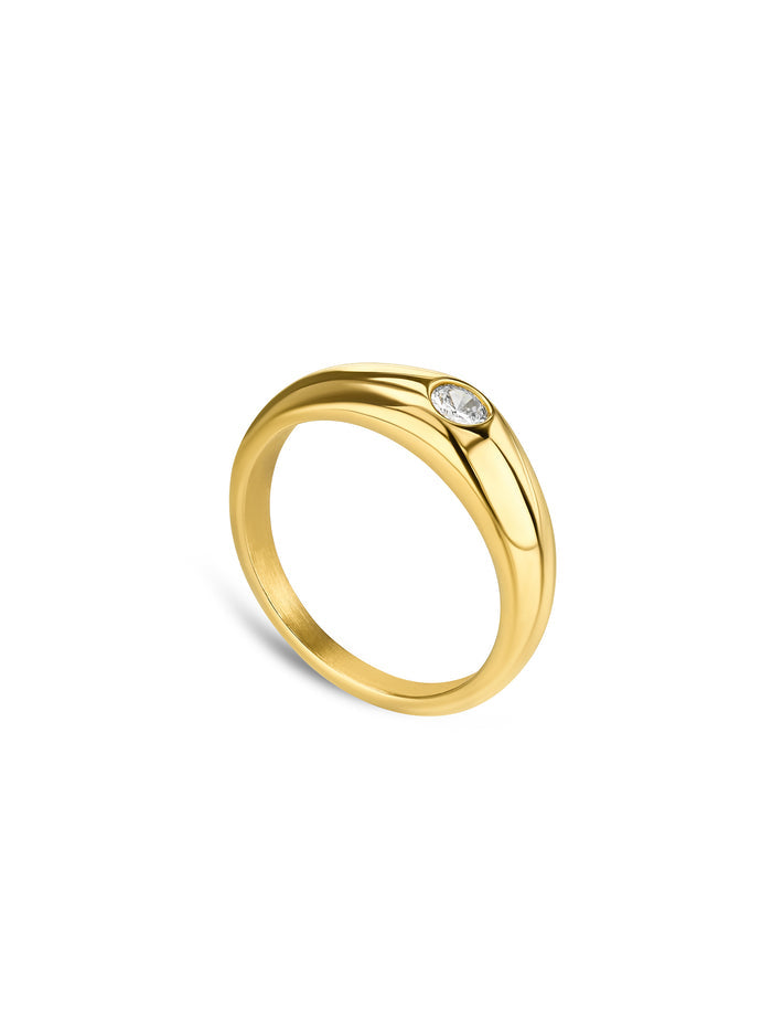 Anel One London 55 Gold 3 - OJNYR55G