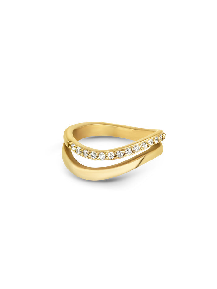 Anel One London 56 Gold 3 - OJNYR56G