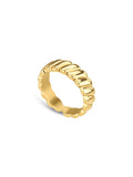 Anel One London 58 Gold