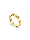 Anel One Lucky Flower Gold