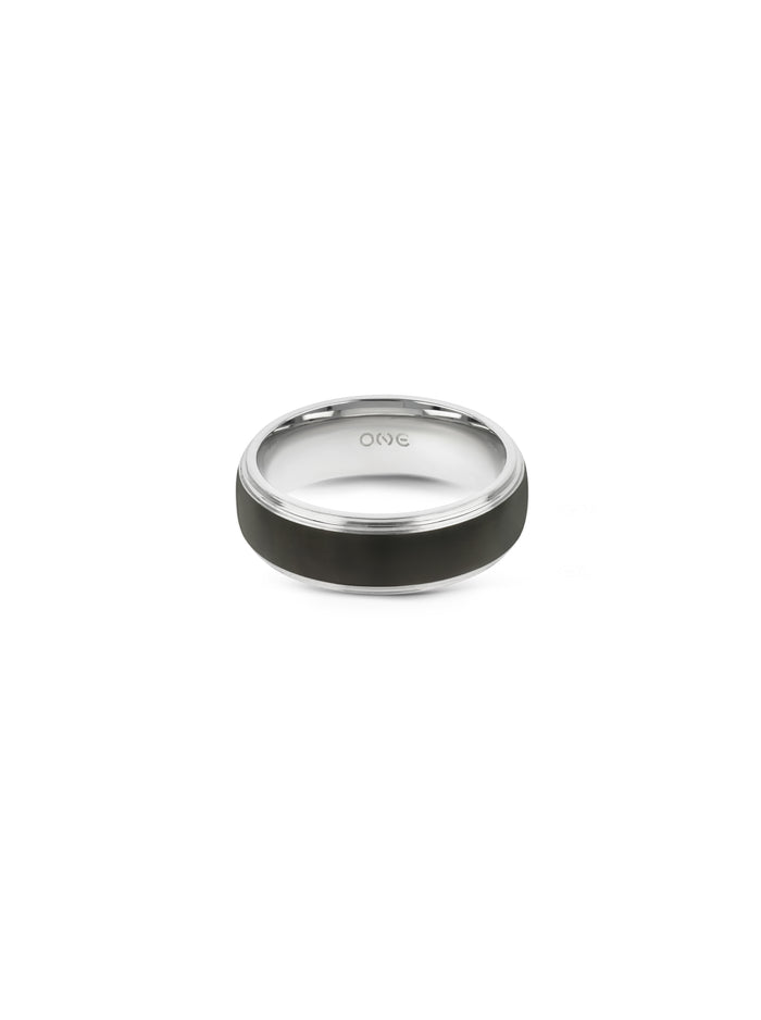 Anel One Men Shadow Steel - OAMR4102