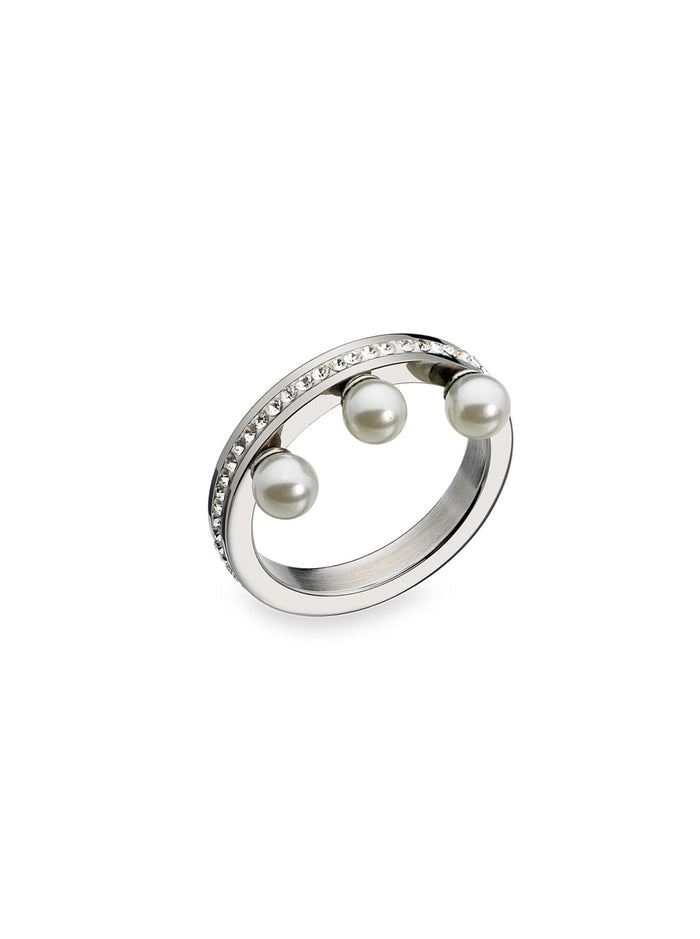 Anel One Pérola Silver - OJPSR