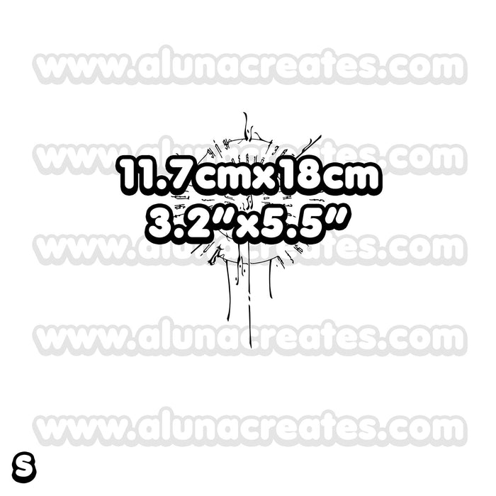 Astarion Ancunin - Baldur's Gate 3 | Temporary Tattoo | FULL SIZE - AlunaCreates