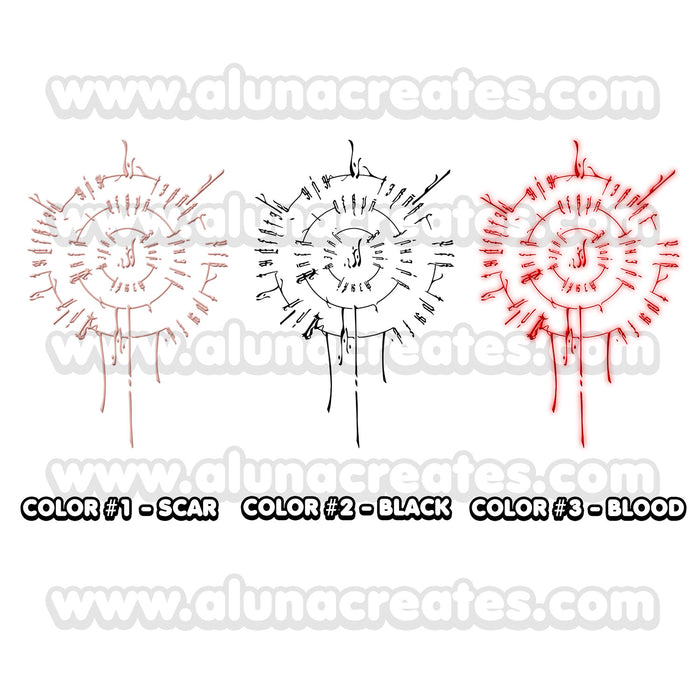 Astarion Ancunin - Baldur's Gate 3 | Temporary Tattoo | FULL SIZE - AlunaCreates