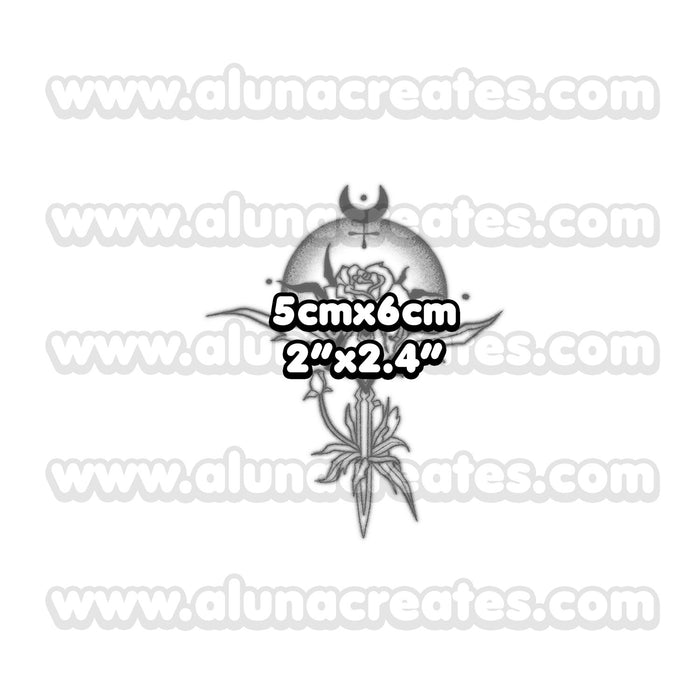 Bela, Daniela, Cassandra Dimitrescu - Resident Evil VIII | Temporary Tattoos | SET OF 2 OR 4 - AlunaCreates