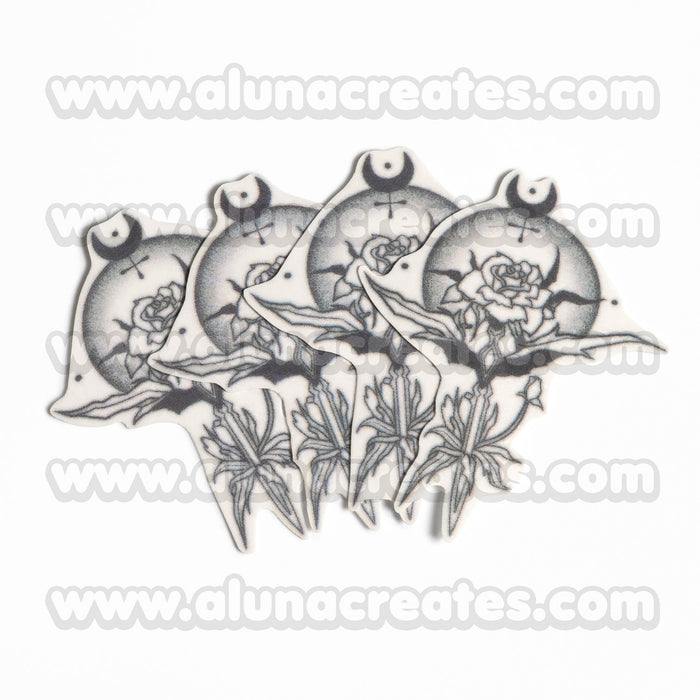 Bela, Daniela, Cassandra Dimitrescu - Resident Evil VIII | Temporary Tattoos | SET OF 2 OR 4 - AlunaCreates