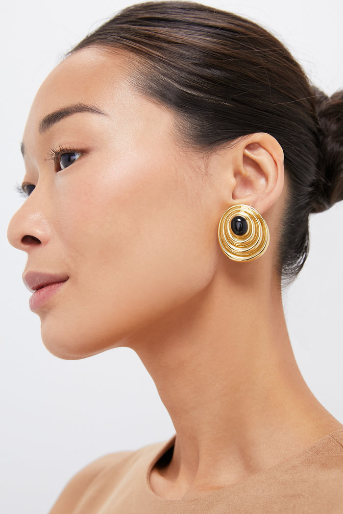 Black Onyx Presence Earrings