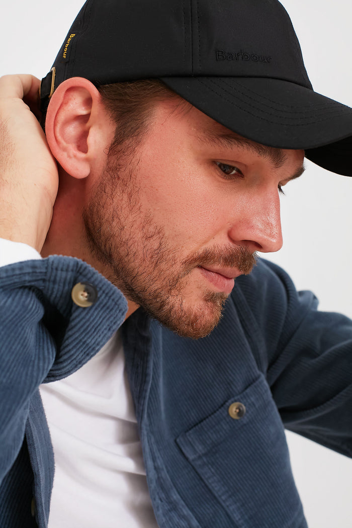 Black Wax Sports Cap