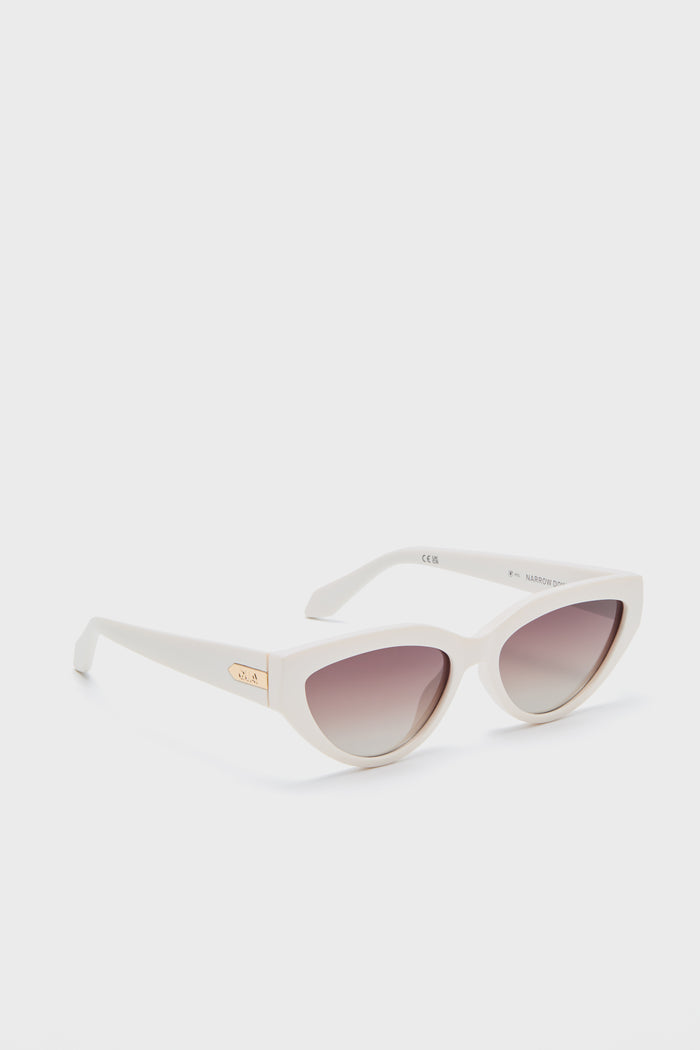 Bone Narrow Down Sunglasses