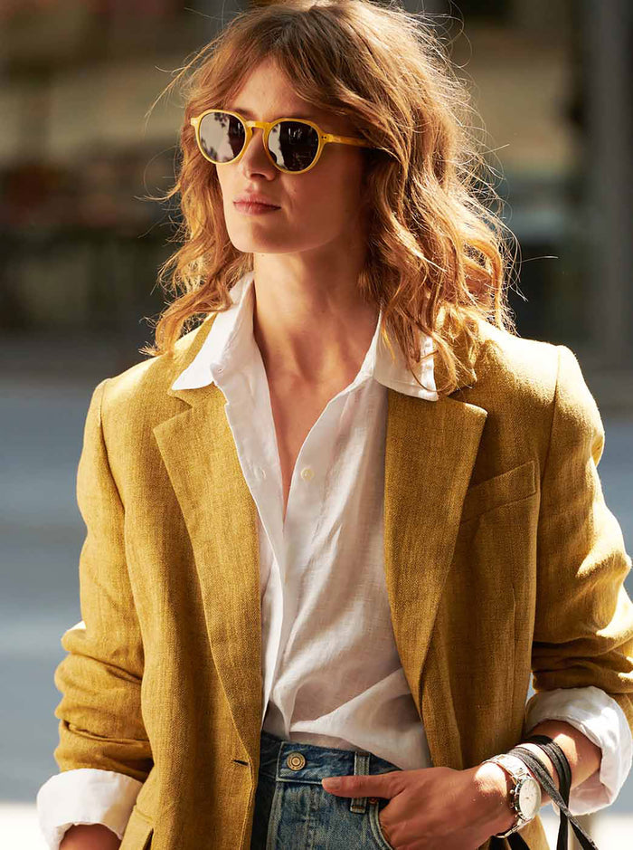 Óculos de sol One Box Active Amarelo - OSBHS4552APC321H