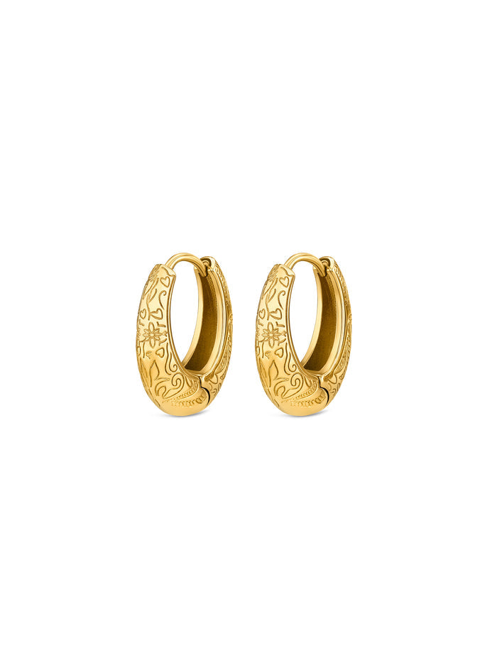 Brincos One Alma Classic Hoop