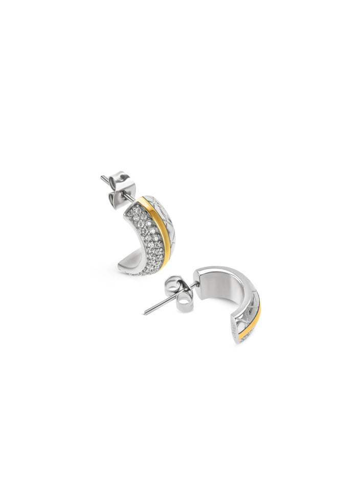 Brincos One Delightful Bicolor - OJDFE01SG