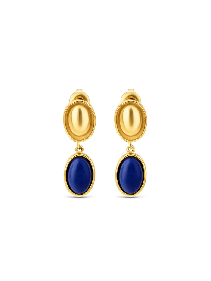 Brincos One Element Long Blue - OJSE03D