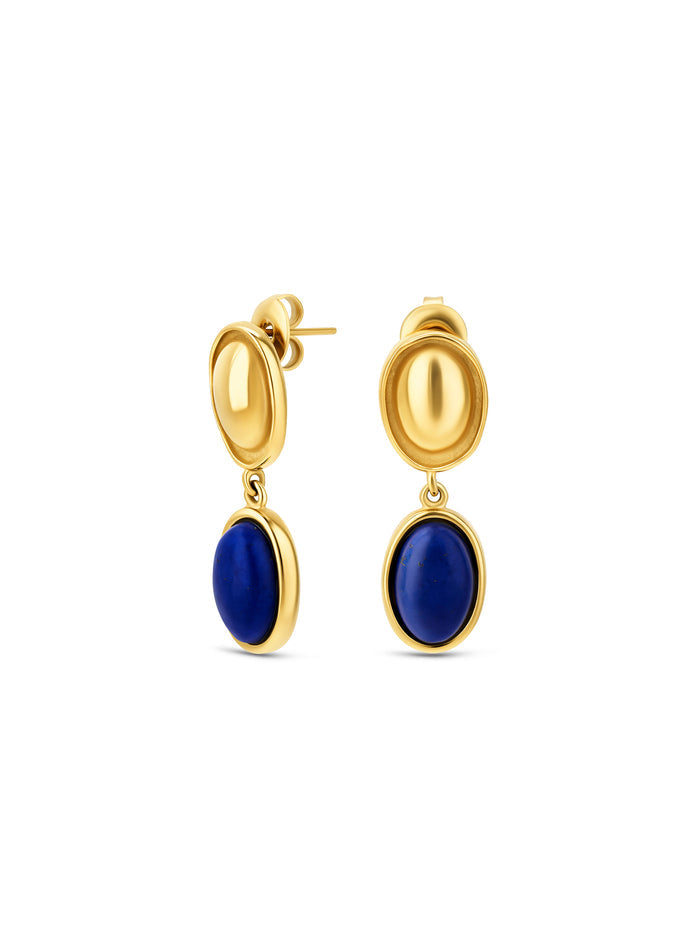Brincos One Element Long Blue - OJSE03D