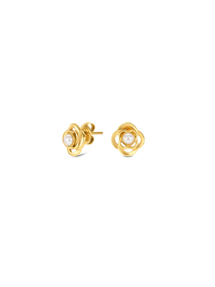 Brincos One Rose Pearl - OJRE02D