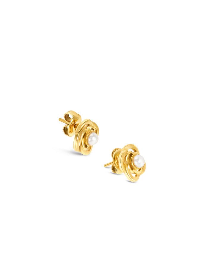Brincos One Rose Pearl - OJRE02D