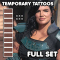 Cara Dune - The Mandalorian | Temporary Tattoos | FULL SET - AlunaCreates