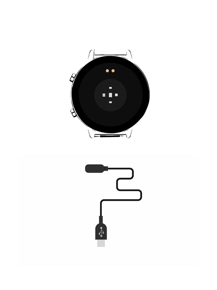 Carregador Smartwatch AlphaCall APP One Tech Pro