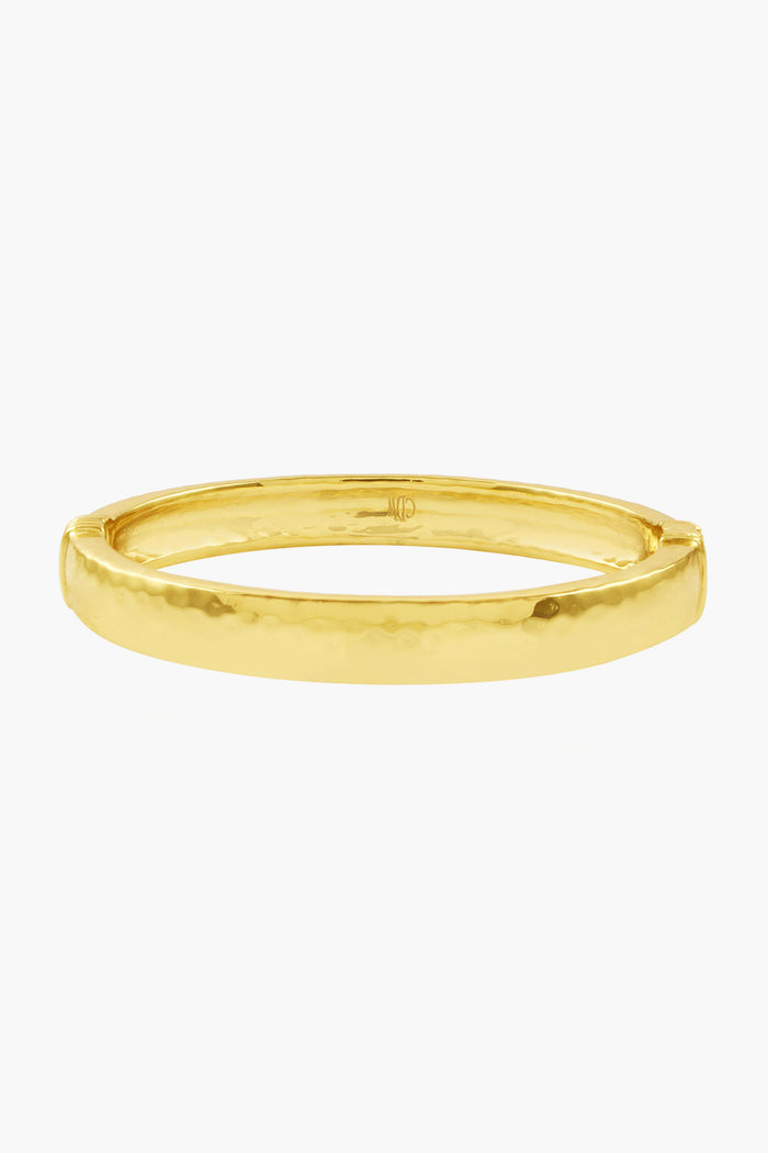Cleopatra Oval Hinged Bangle