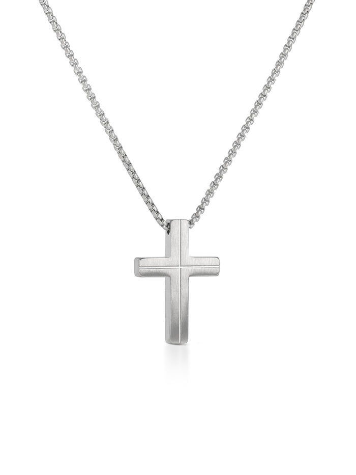 Colar 2 em 1 One Men Crossed - OAMN3203SS