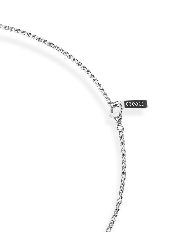 Colar 2 em 1 One Men Fine Steel - OAMN4102SS