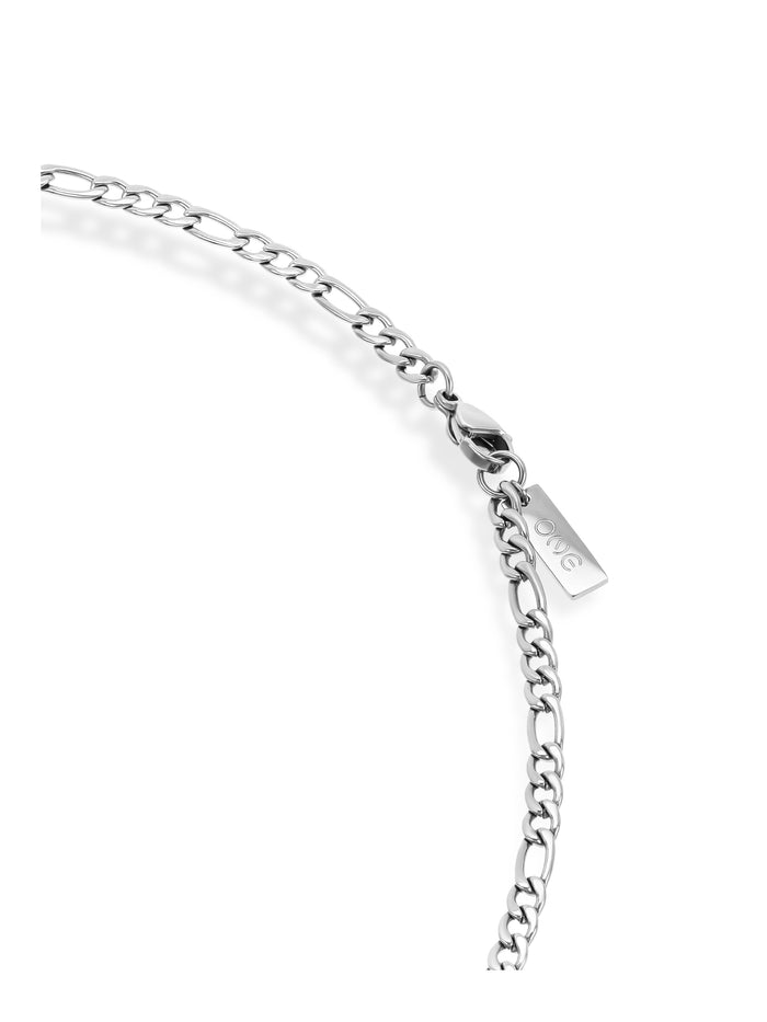 Colar 2 em 1 One Men Solid Steel - OAMN4203SS