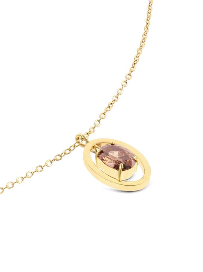 Colar One Birthstone Novembro - Sucesso - OJNN46G