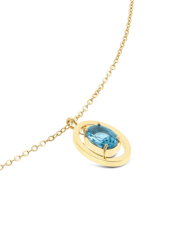 Colar One Birthstone Setembro - Prosperidade - OJNN44G