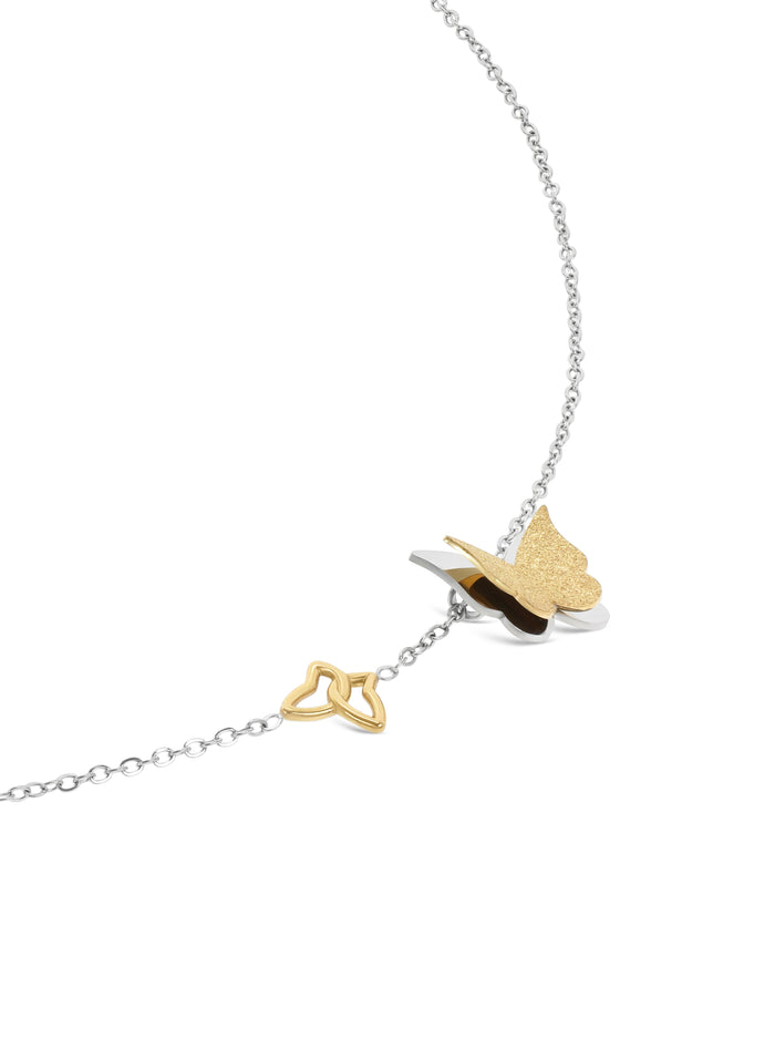 Colar One Butterfly Duo - OJBN01SG