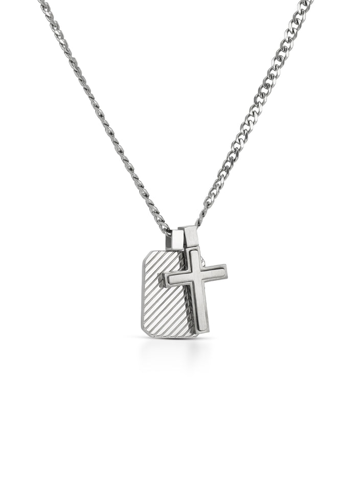 Colar One Men Guardian Steel - OAMN5107SS