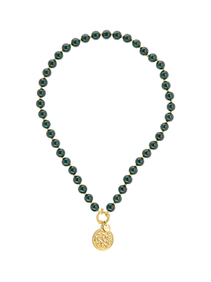 Colar One Neckmess Carmela Deep Green