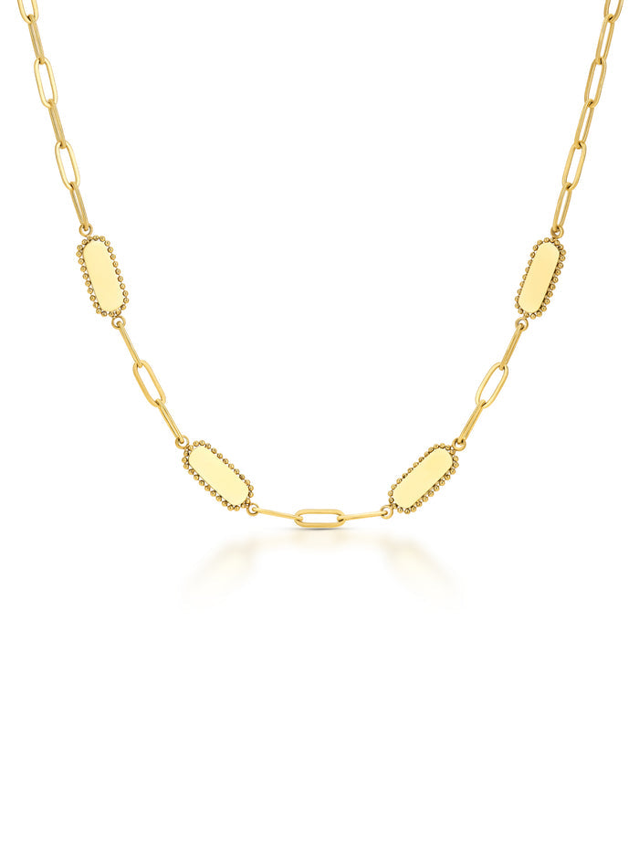 Colar One Neckmess Engrave Four - OJNN92G